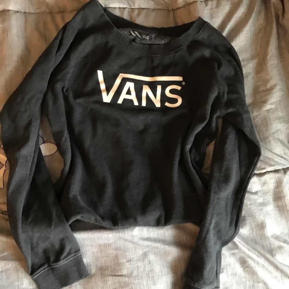 Vans grey sweatshirt